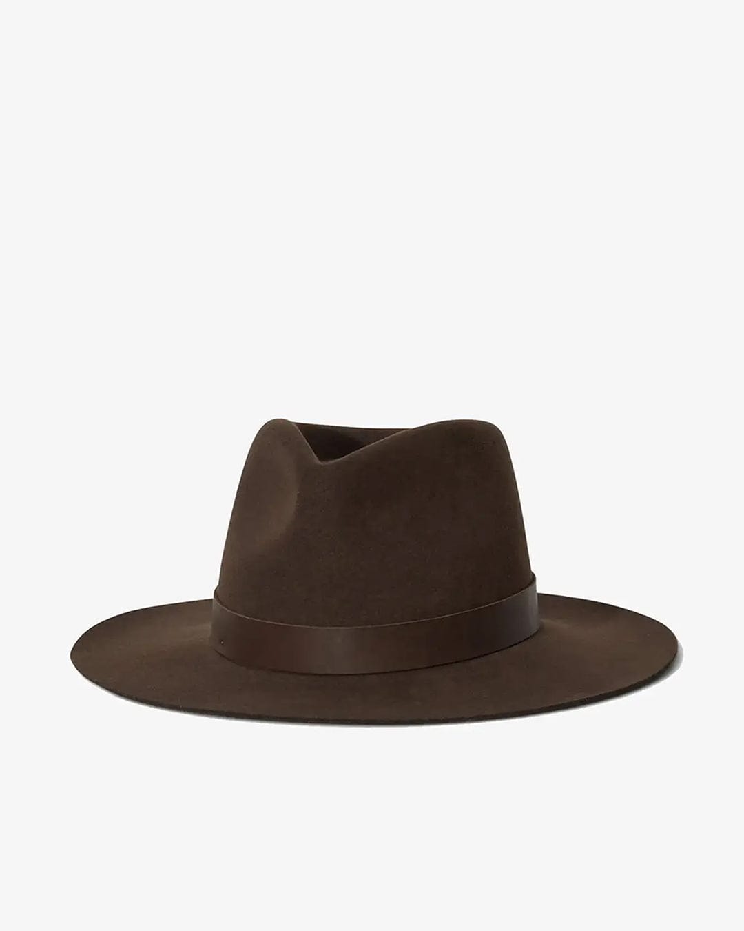 Ross Hat in Chocolate by Janessa Leone