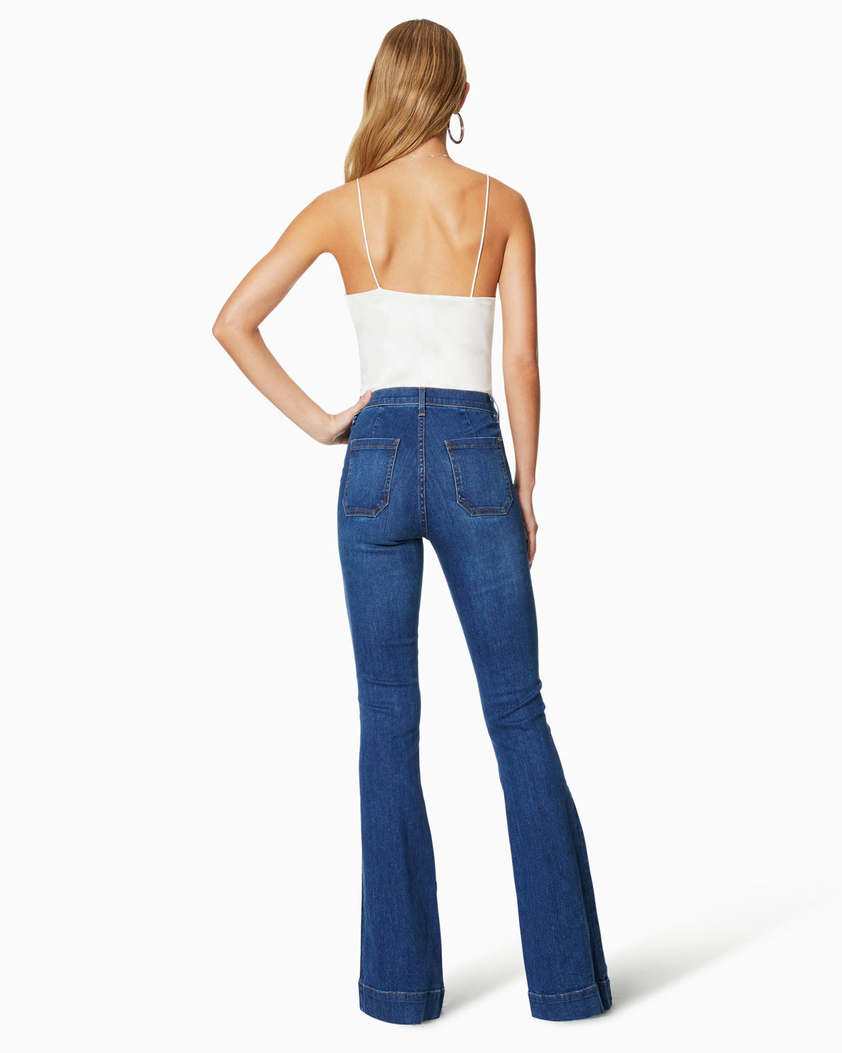 Cindy High-Rise Flare Jean in Medium Wash by Ramy Brook