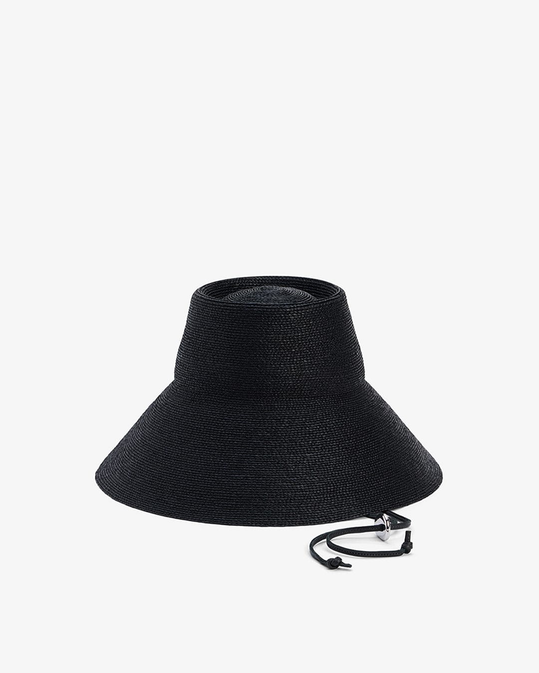 Suni Bucket Hat in Black by Janessa Leone