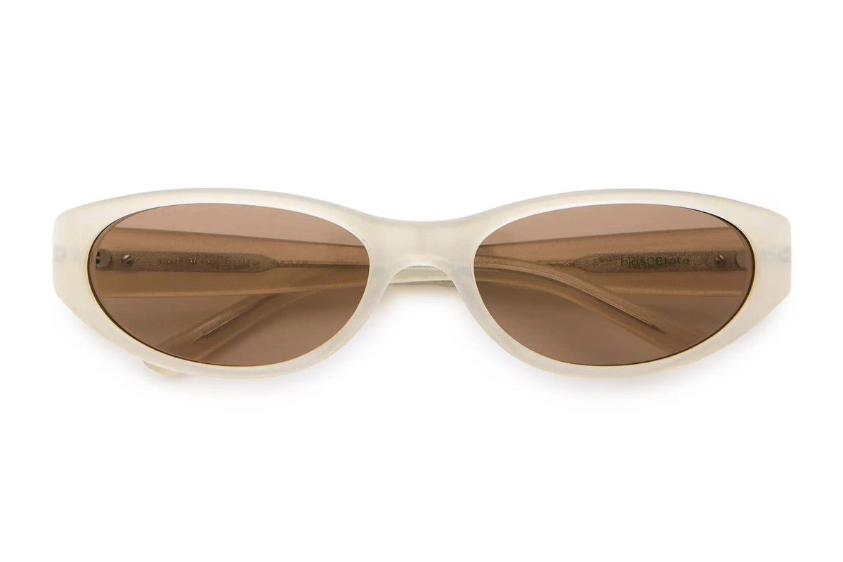 The Mini Funk in Champagne Glitter Bio / Shroom by Crap Eyewear