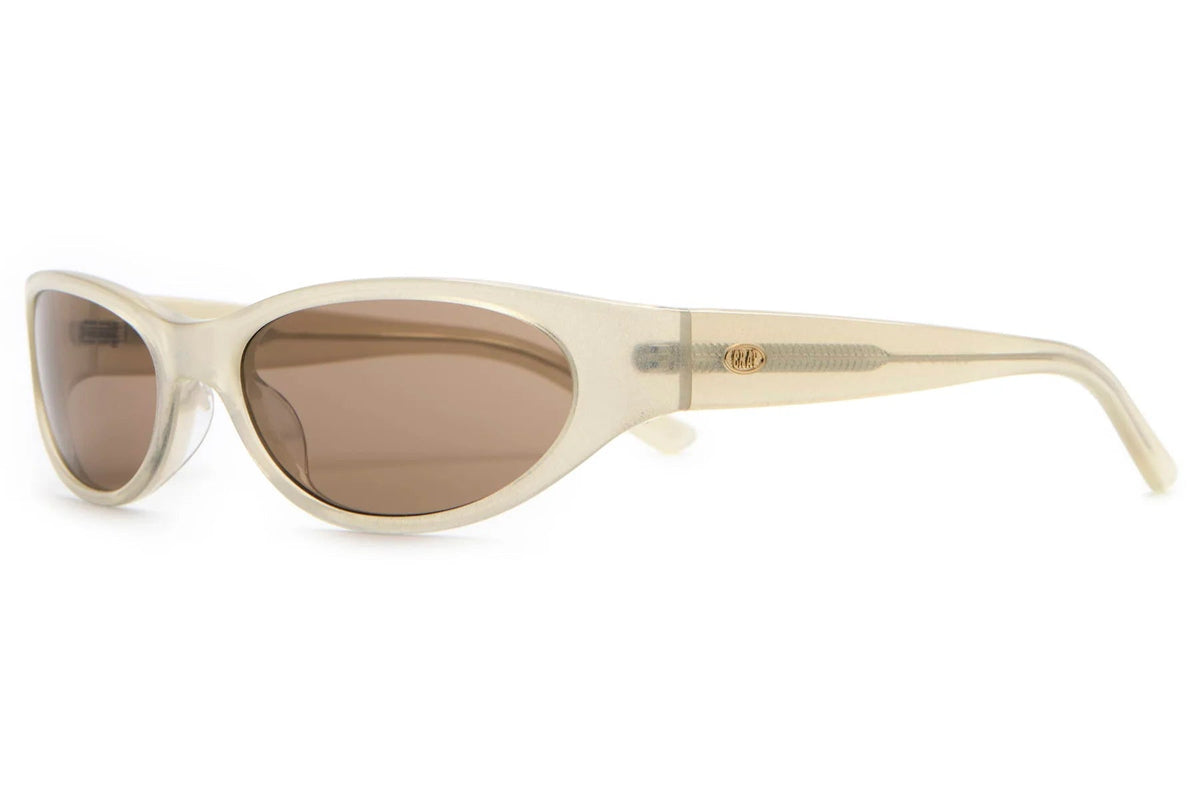 The Mini Funk in Champagne Glitter Bio / Shroom by Crap Eyewear