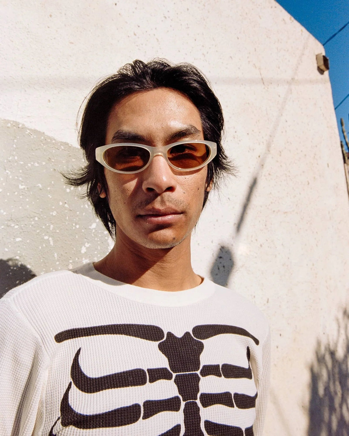 The Mini Funk in Champagne Glitter Bio / Shroom by Crap Eyewear