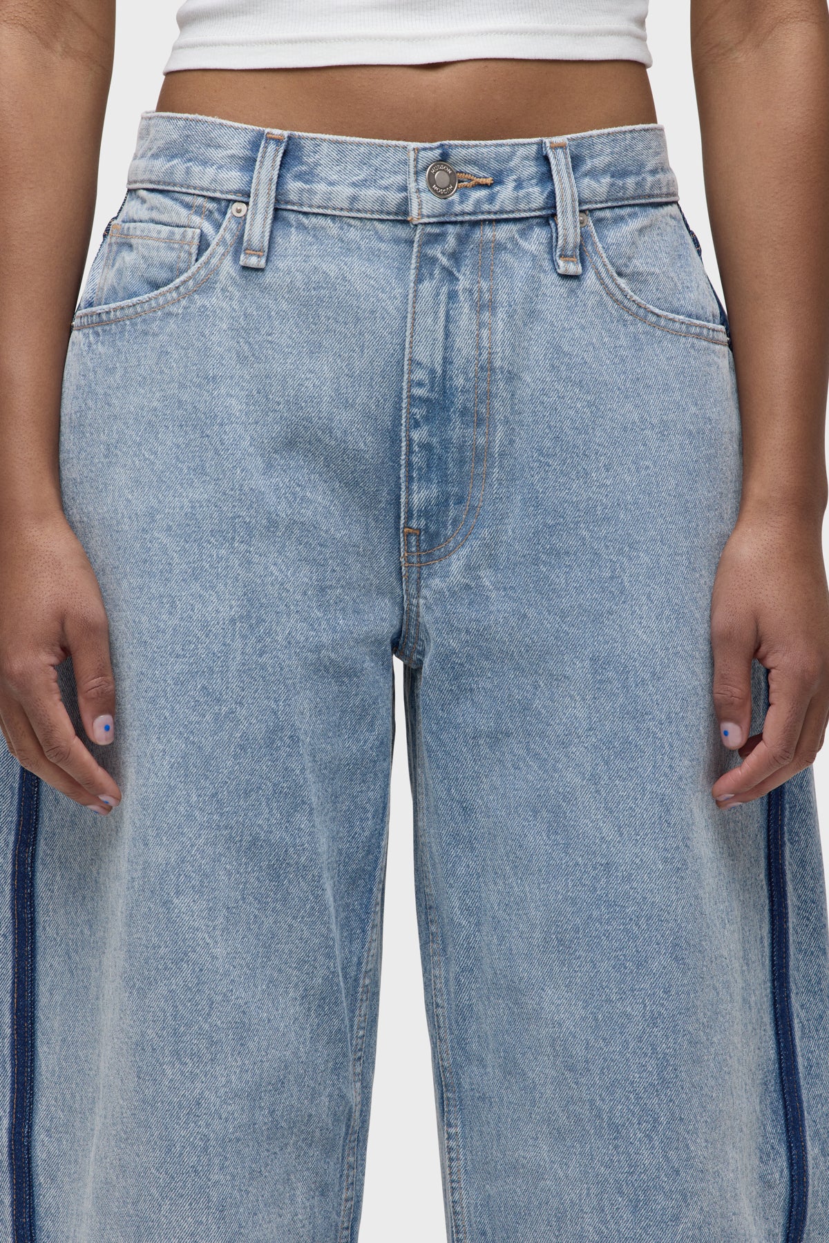 Courtney Mid-Rise Baby Barrel in Arcade by Hudson