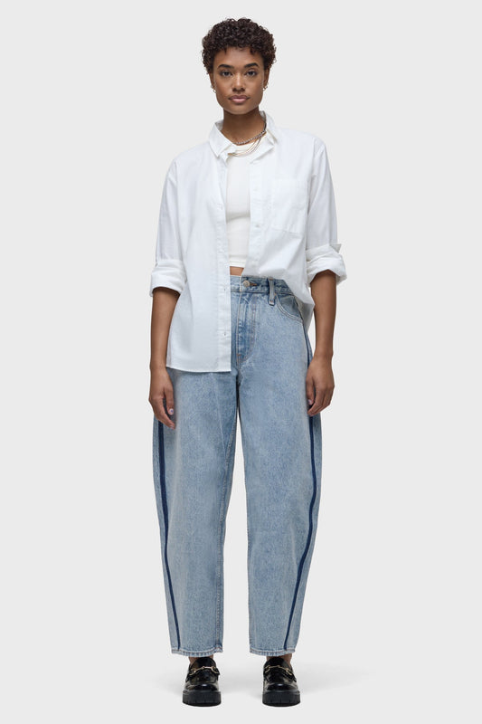 Courtney Mid-Rise Baby Barrel in Arcade by Hudson