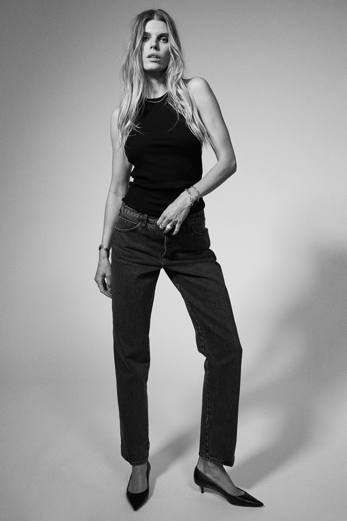 Slim Boyfriend Denim by SPRWMN - Smith wash